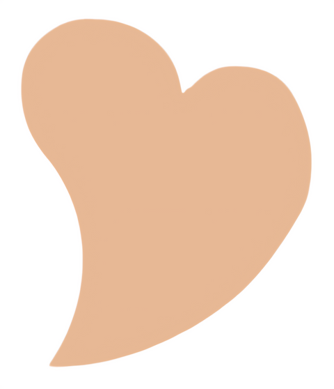 F6238 Heart Design Metal Blank