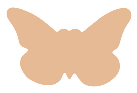 F6259 Butterfly Metal Blank