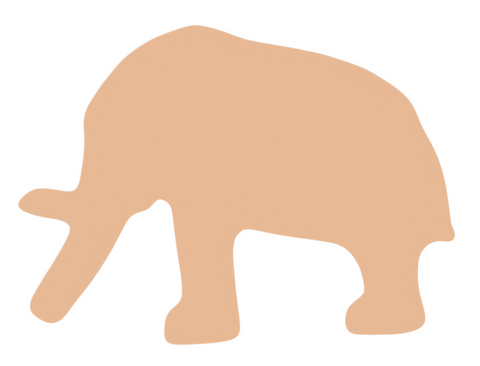 F6261 Elephant Metal Blank