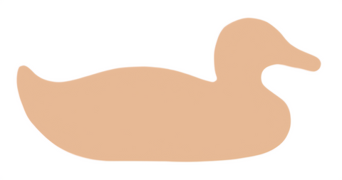 F6322 Duck Metal Blank