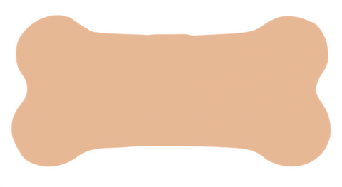 F6336 Dog Bone Metal Blank