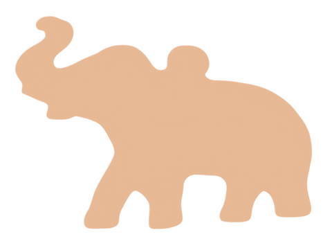 F6340 Elephant Metal Blank