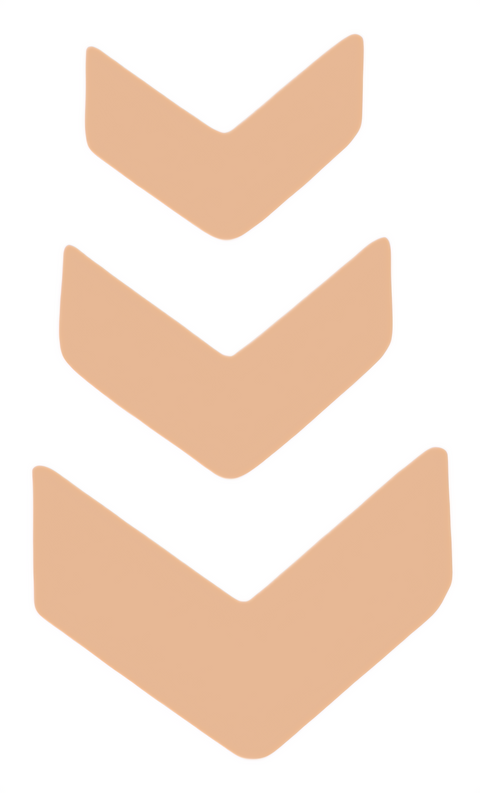 F6347 Chevron Metal Blank