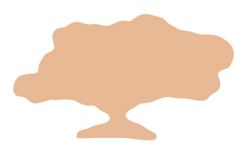F6375 Tree Metal Blank