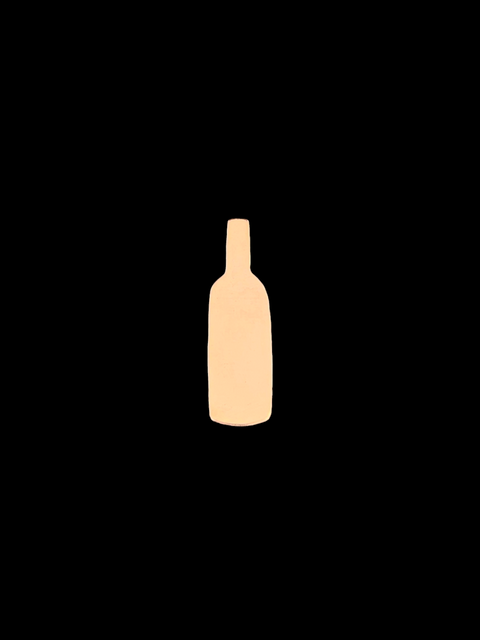 F6386 Wine Bottle Metal Blank