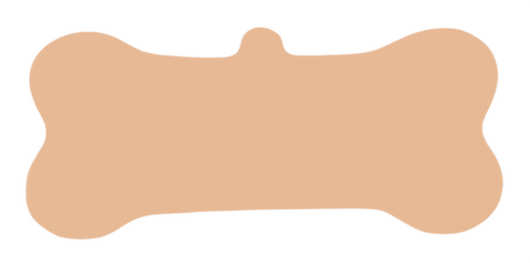 F6409 Dog Bone Metal Blank