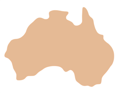 F6482 Australia Metal Blank
