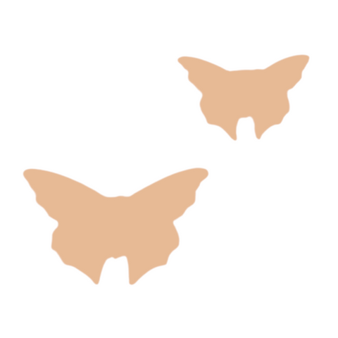 F6600 Butterfly Metal Blank