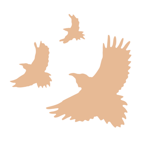 F6611 Bird Metal Blank