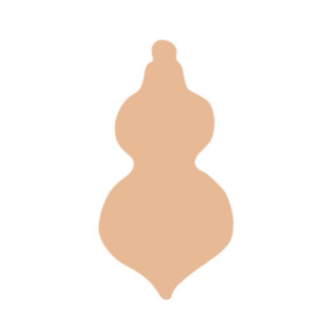 F6623 Ornament Metal Blank