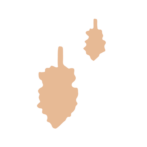 F6635 Leaf Metal Blank