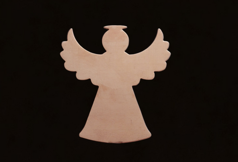 F0809 Jumbo Angel Metal Blank