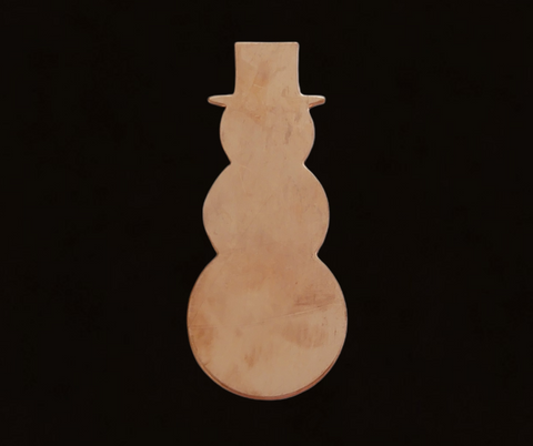 F0814 Jumbo Snowman Metal Blank