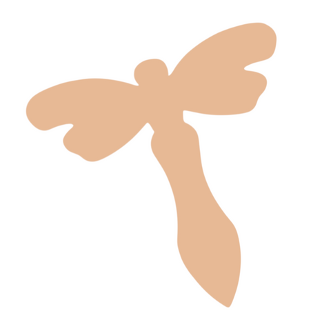 F0817 Jumbo Dragonfly Metal Blank