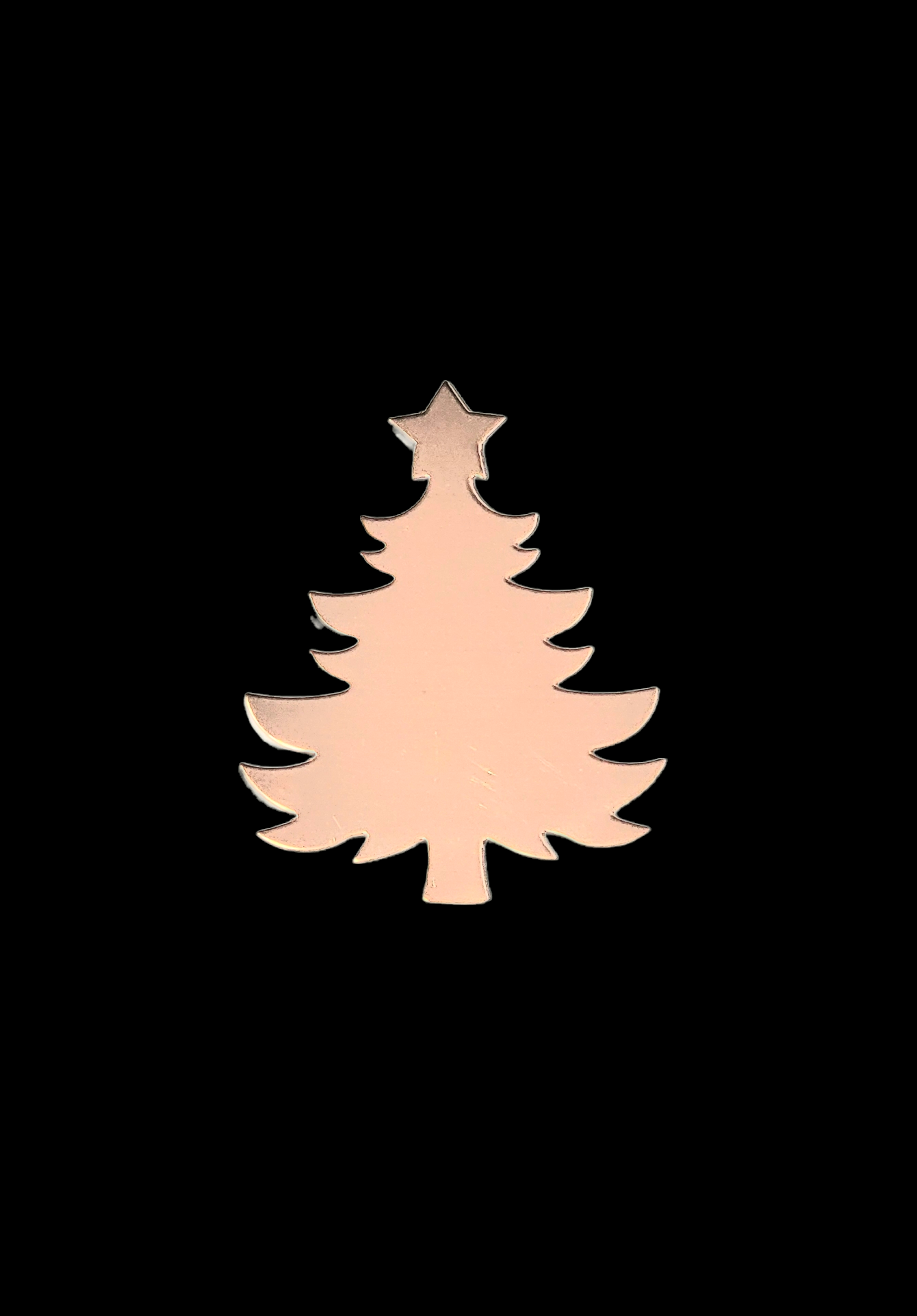 F0830 Jumbo Christmas Tree Metal Blank