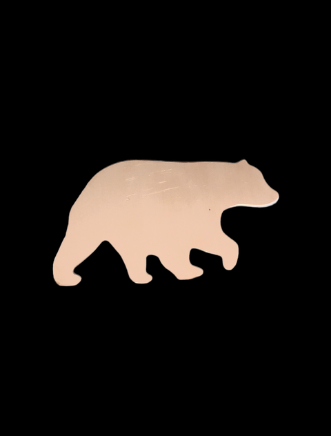 F0832 Jumbo Bear Metal Blank