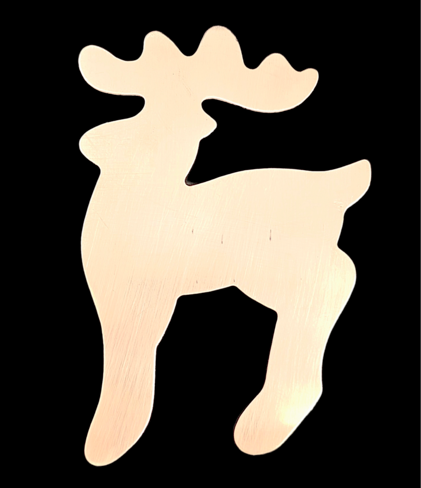F0841 Jumbo Reindeer Metal Blank