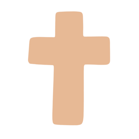 F0844 Jumbo Cross Metal Blank