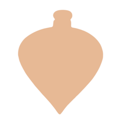 F0847 Jumbo Ornament Metal Blank