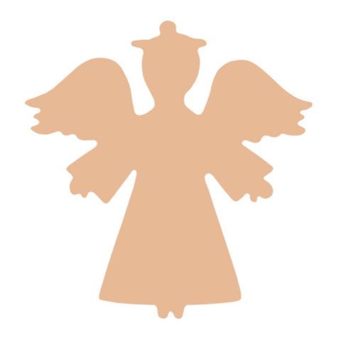 F0862 Jumbo Angel Metal Blank