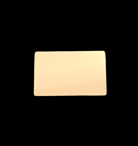 F0863 Jumbo Rectangle Metal Blank