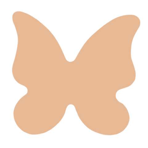 F0865 Jumbo Butterfly Metal Blank