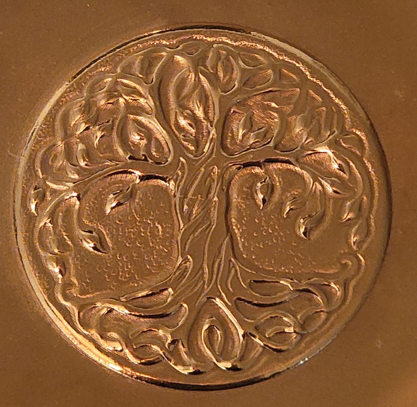 IDKP0112 Tree of Life Copper Impression Stamping
