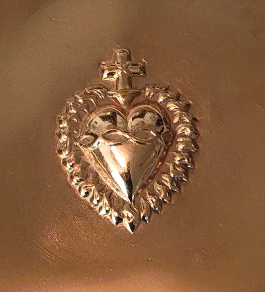 IDSH0311 Sacred Heart of Jesus Copper Impression Stamping