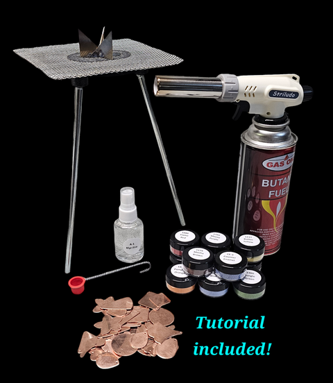 K0001 Beginning Enameling Kit