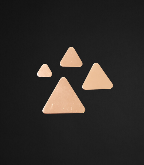 T0005 Triangle Metal Blanks