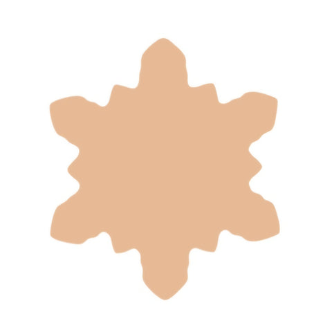 F6644 Snowflake Metal Blank