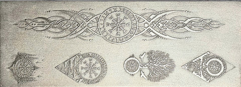 RMP1047 Tree and True North Rolling Mill Plate