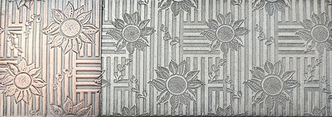 RMP0424 Sunflowers and Stripes Rolling Mill Plate