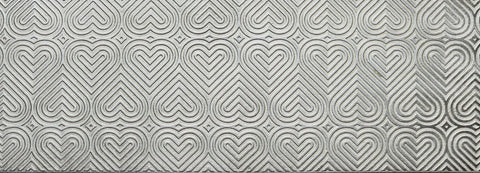 RMP0826 Hypnotic Hearts Rolling Mill Plate