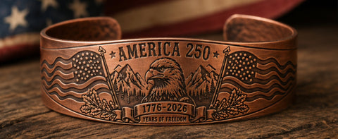 RMP1091 America 250 Years of Freedom Cuff Rolling Mill Plate