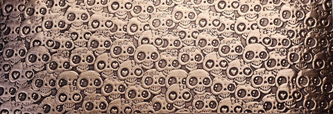 TTS1018 Cheeky Skellies Textured Metal Sheet