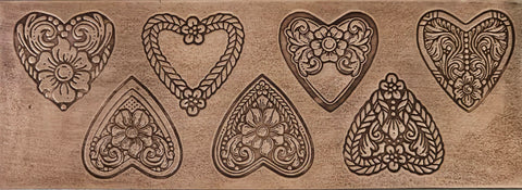 TTS1056 Rodeo Romance Designed by Grace Wolf Textured Metal Sheet