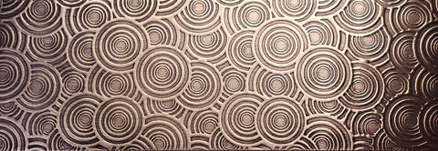 TTS0287 Bullseye Textured Metal Sheet