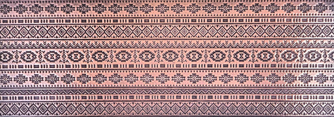 TTS0391 Aztec Border Textured Metal Sheet