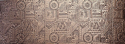 TTS0055 Botany Borders Textured Metal Sheet