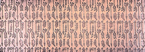 TTS0583 Native Ornaments Textured Metal Sheet