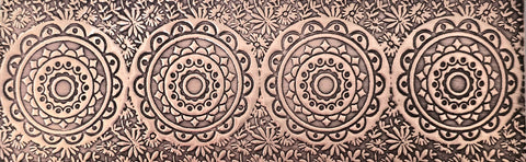 TTS0640 Lotus Textured Metal Sheet