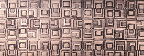 TTS0807 Retro Squares Textured Metal Sheet