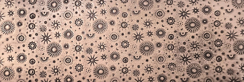 TTS0811 Cosmic Starburst Textured Metal Sheet