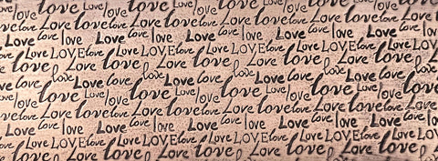 TTS0816 Eternal Love Textured Metal Sheet