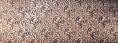 TTS0823 Swirling Love Textured Metal Sheet