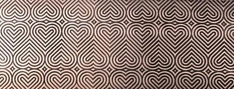 RMP0826 Hypnotic Hearts Rolling Mill Plate