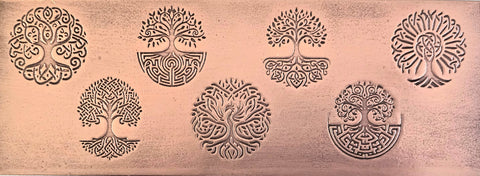 TTS0857 Celtic Roots Textured Metal Sheet