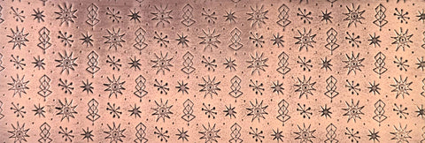 TTS0876 Atomic Starburst Textured Metal Sheet