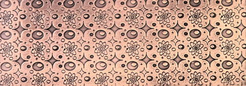 TTS0880 Retro Orbit Textured Metal Sheet
